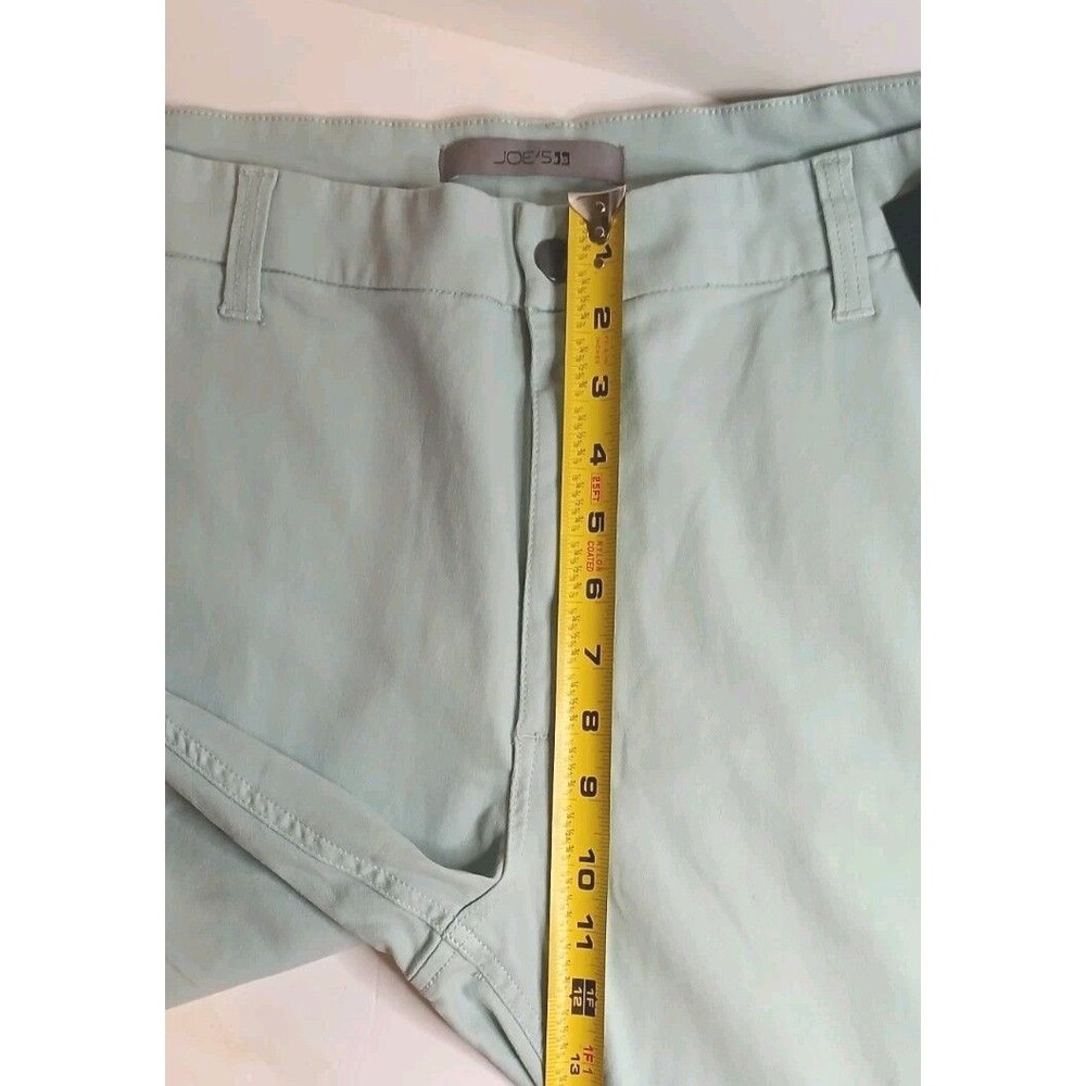 JOE"S Jeans Men's Sz 38 Trouser Shorts 9" Chinos Capri Sea/ Lt. Green NWT $158 - Picture 12 of 13